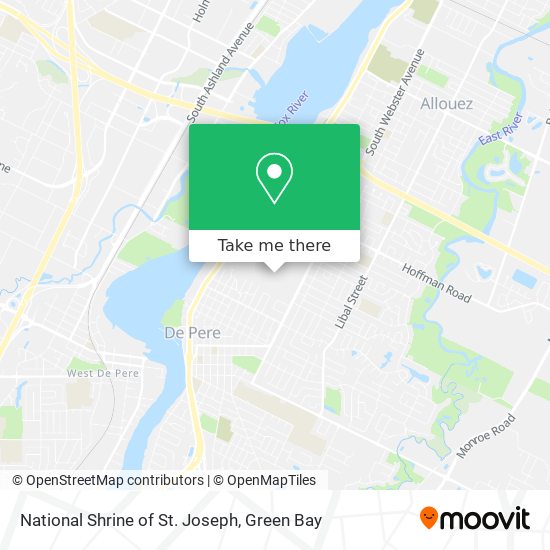 National Shrine of St. Joseph map