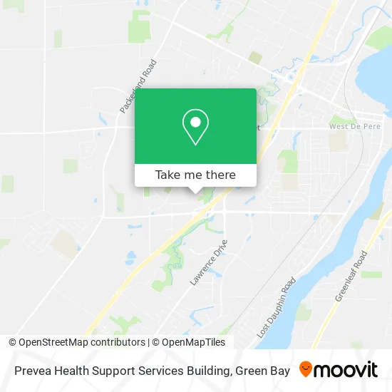 Prevea Health Support Services Building map