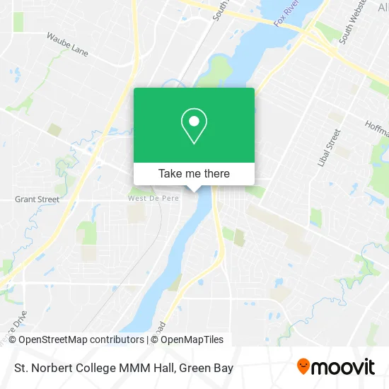 St. Norbert College MMM Hall map