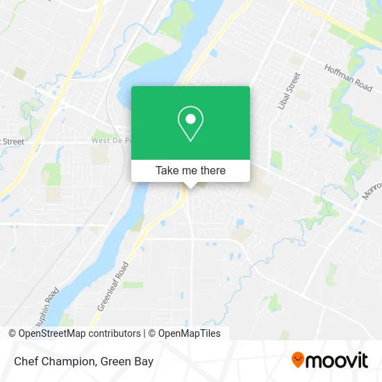 Chef Champion map