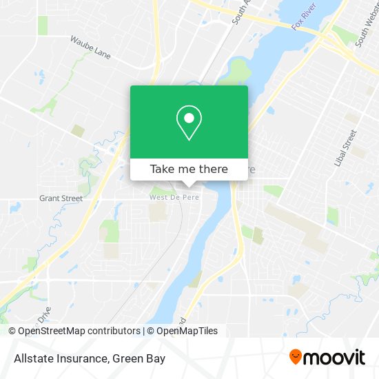 Allstate Insurance map