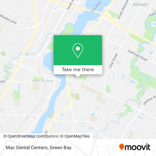 Mac Dental Centers map