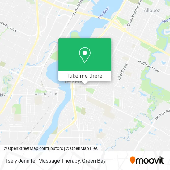 Isely Jennifer Massage Therapy map
