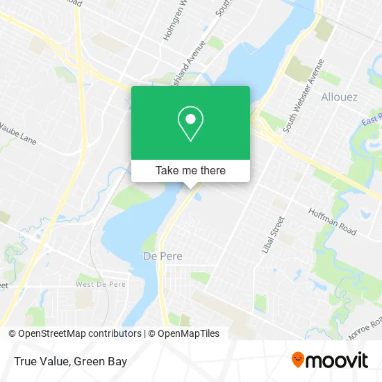True Value map