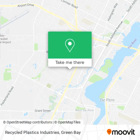 Recycled Plastics Industries map