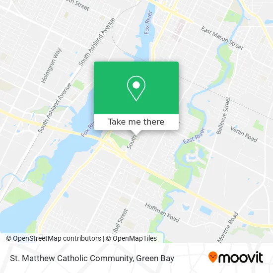 St. Matthew Catholic Community map