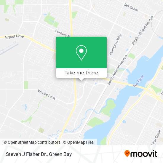 Mapa de Steven J Fisher Dr.