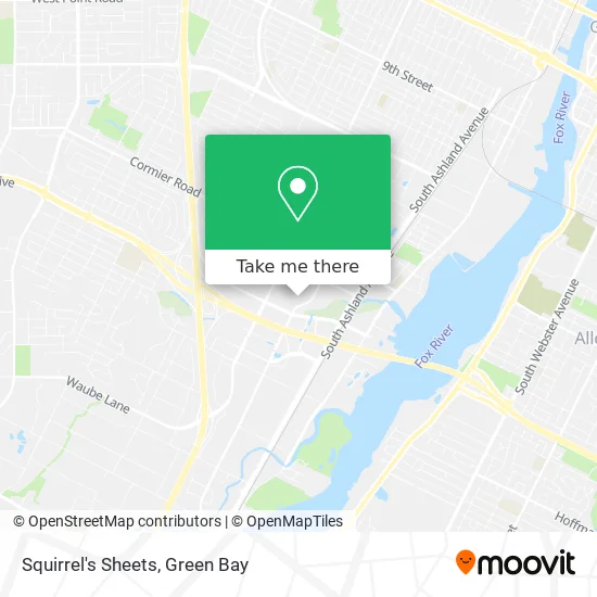 Mapa de Squirrel's Sheets