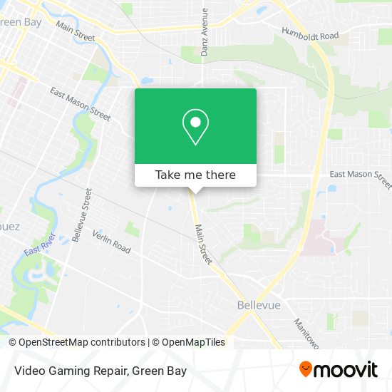 Video Gaming Repair map