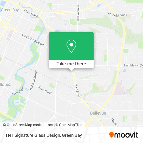 Mapa de TNT Signature Glass Design