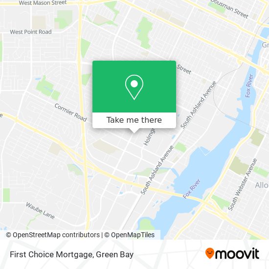 First Choice Mortgage map