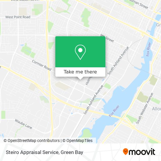 Steiro Appraisal Service map