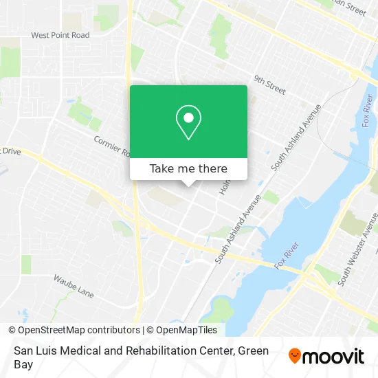 Mapa de San Luis Medical and Rehabilitation Center