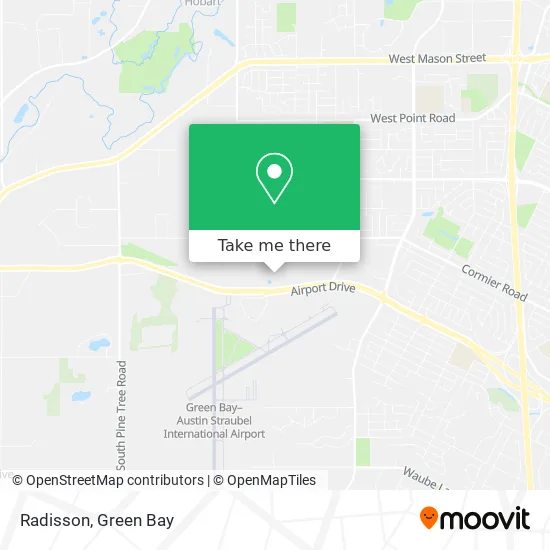 Radisson map
