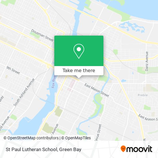 Mapa de St Paul Lutheran School