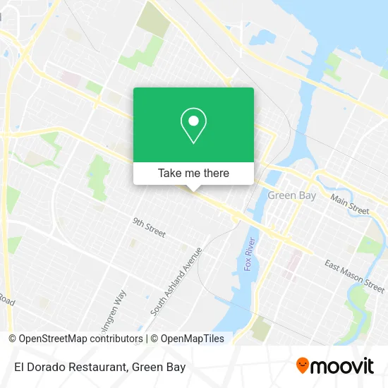 Mapa de El Dorado Restaurant