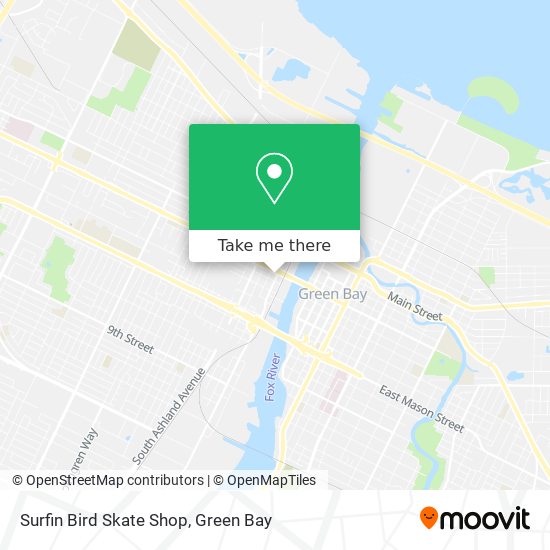 Surfin Bird Skate Shop map