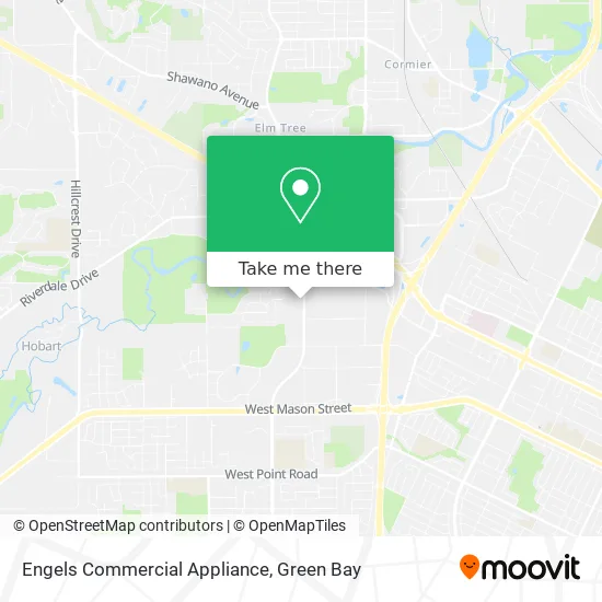 Mapa de Engels Commercial Appliance