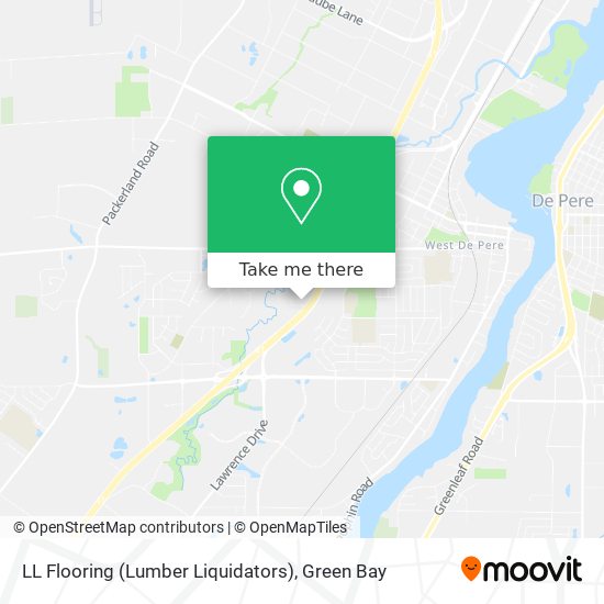 Mapa de LL Flooring (Lumber Liquidators)