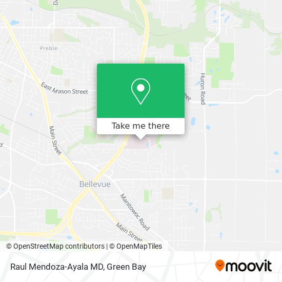 Raul Mendoza-Ayala MD map