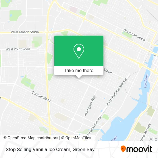 Stop Selling Vanilla Ice Cream map