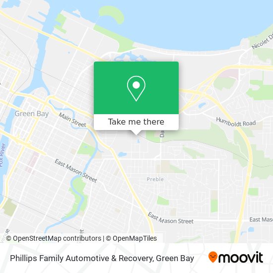 Phillips Family Automotive & Recovery map