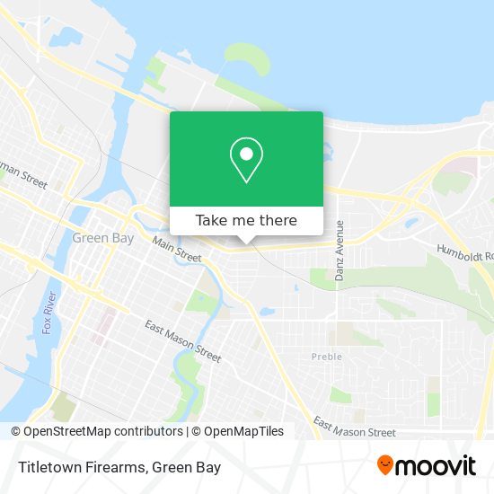 Titletown Firearms map