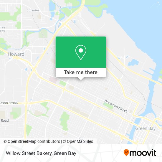 Willow Street Bakery map
