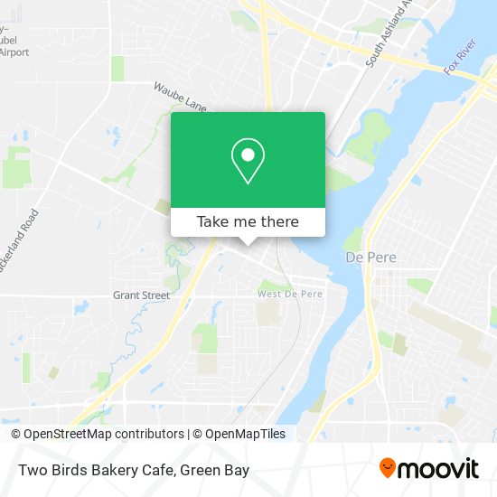 Two Birds Bakery Cafe map