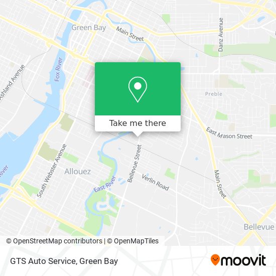 GTS Auto Service map
