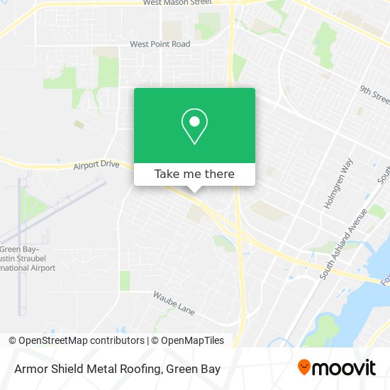 Mapa de Armor Shield Metal Roofing