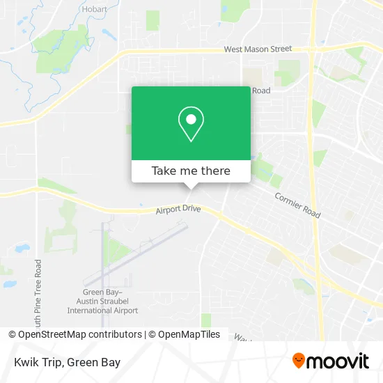 Mapa de Kwik Trip