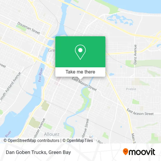 Dan Goben Trucks map