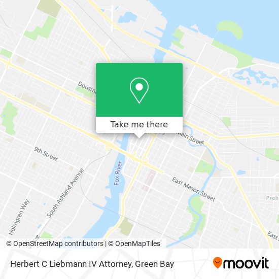 Mapa de Herbert C Liebmann IV Attorney