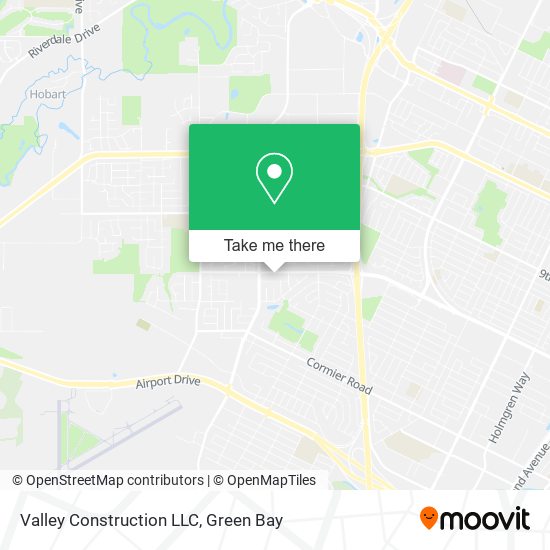 Valley Construction LLC map