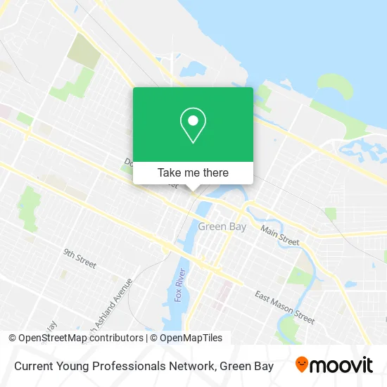 Current Young Professionals Network map