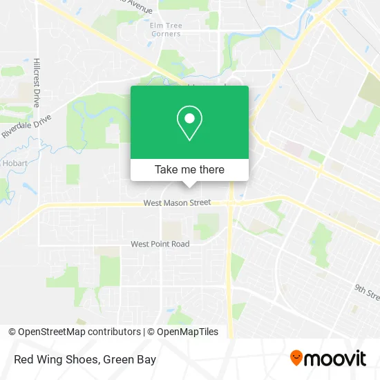 Mapa de Red Wing Shoes
