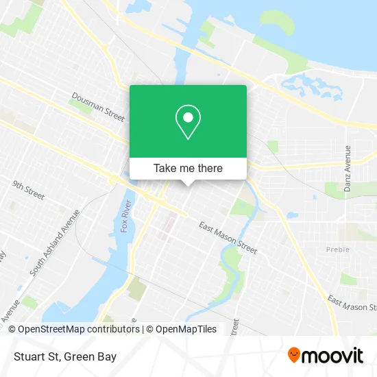 Mapa de Stuart St