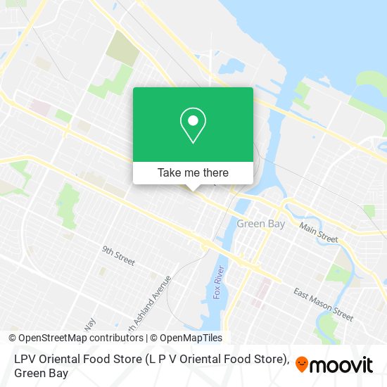 LPV Oriental Food Store (L P V Oriental Food Store) map