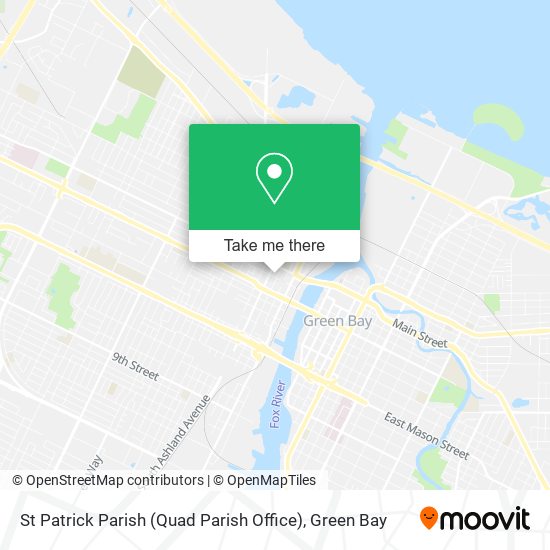 St Patrick Parish (Quad Parish Office) map