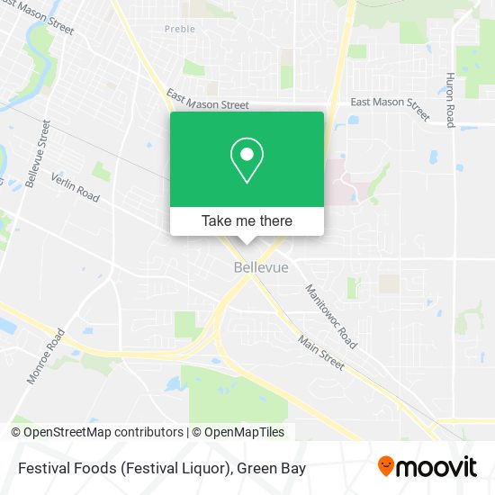 Mapa de Festival Foods (Festival Liquor)