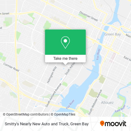 Smitty's Nearly New Auto and Truck map