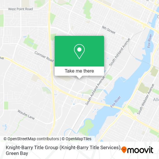 Mapa de Knight-Barry Title Group