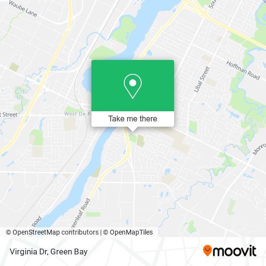 Virginia Dr map