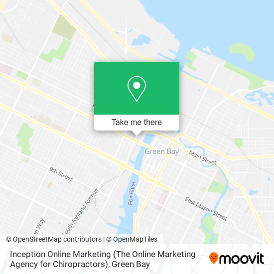 Mapa de Inception Online Marketing (The Online Marketing Agency for Chiropractors)