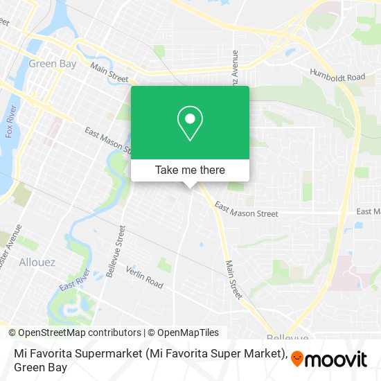 Mapa de Mi Favorita Supermarket (Mi Favorita Super Market)