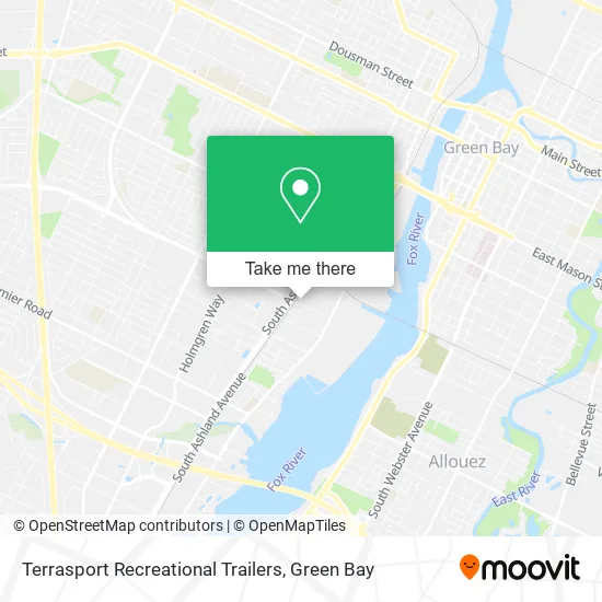 Terrasport Recreational Trailers map