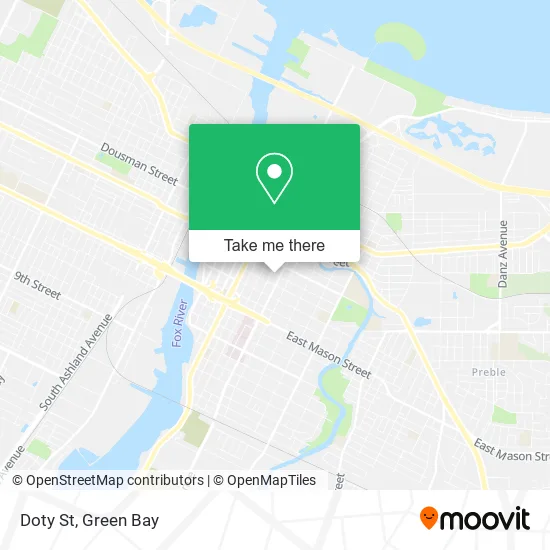 Mapa de Doty St