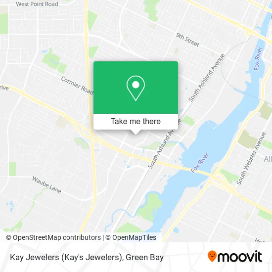 Mapa de Kay Jewelers (Kay's Jewelers)