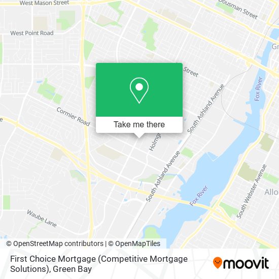 Mapa de First Choice Mortgage (Competitive Mortgage Solutions)